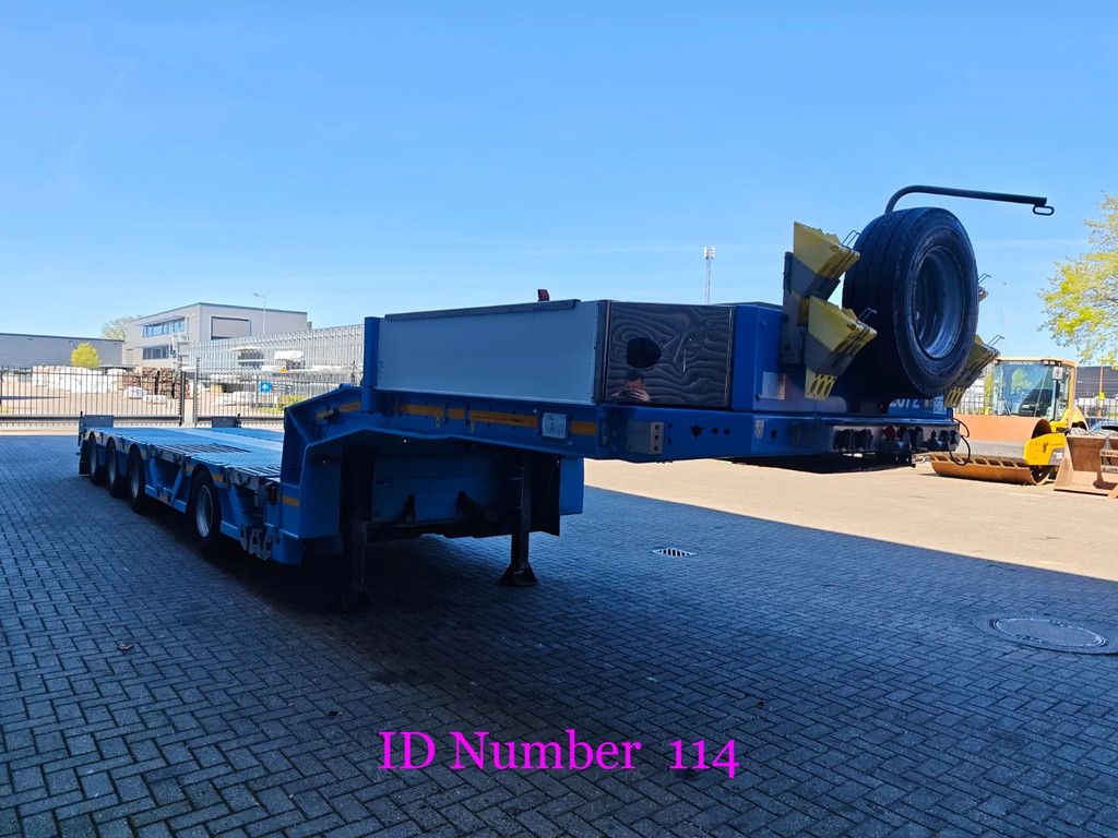 Faymonville F-S44-1BBY 6.9 Meter Extand. 12 Tons Axles Radmulden Powersteering!