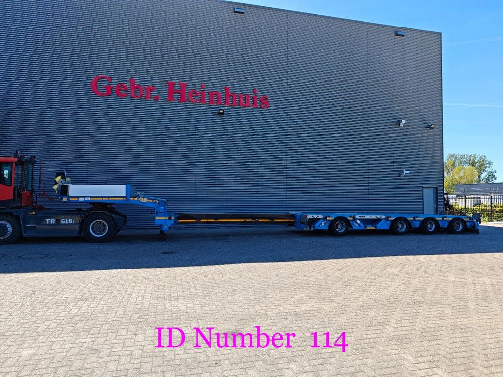 Faymonville F-S44-1BBY 6.9 Meter Extand. 12 Tons Axles Radmulden Powersteering!