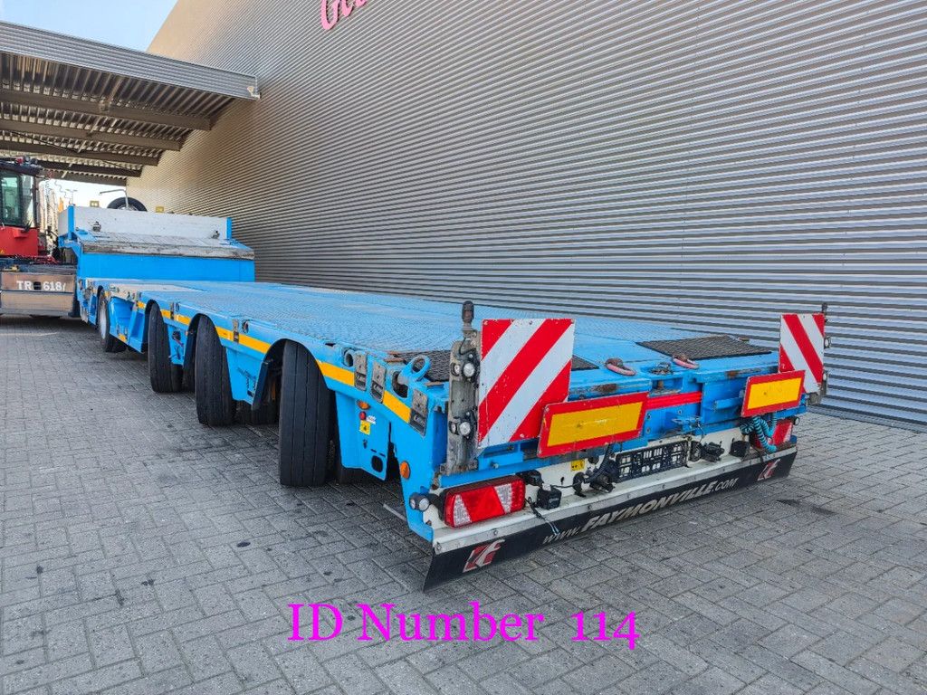 Faymonville F-S44-1BBY 6.9 Meter Extand. 12 Tons Axles Radmulden Powersteering!