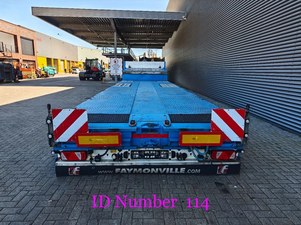 Faymonville F-S44-1BBY 6.9 Meter Extand. 12 Tons Axles Radmulden Powersteering!
