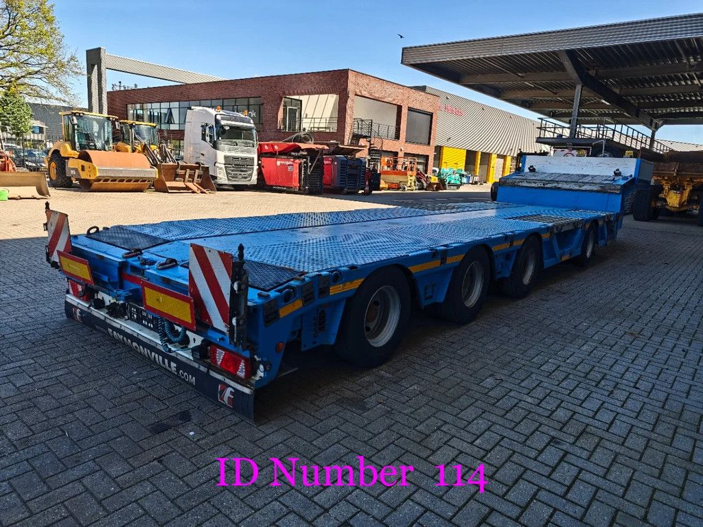 Faymonville F-S44-1BBY 6.9 Meter Extand. 12 Tons Axles Radmulden Powersteering!