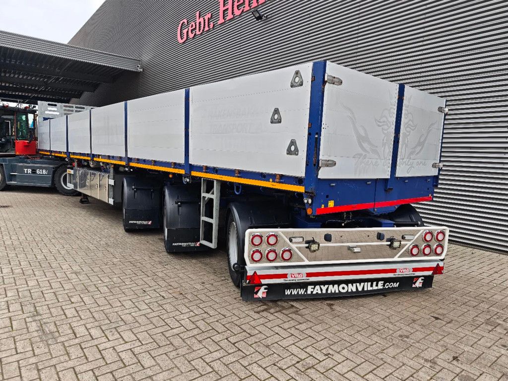 Faymonville F-S43-1AAF 2 x Extandable Powersteering 12 tons Axles!