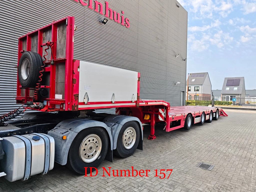 Broshuis 4 SLA-18-48 5.4 Meter extandable 12 Tons SL axles Ramps 2 Liftaxles!