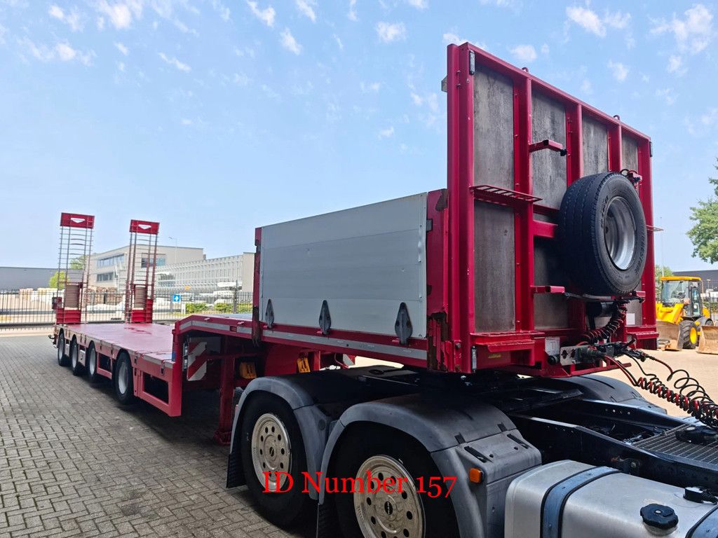 Broshuis 4 SLA-18-48 5.4 Meter extandable 12 Tons SL axles Ramps 2 Liftaxles!