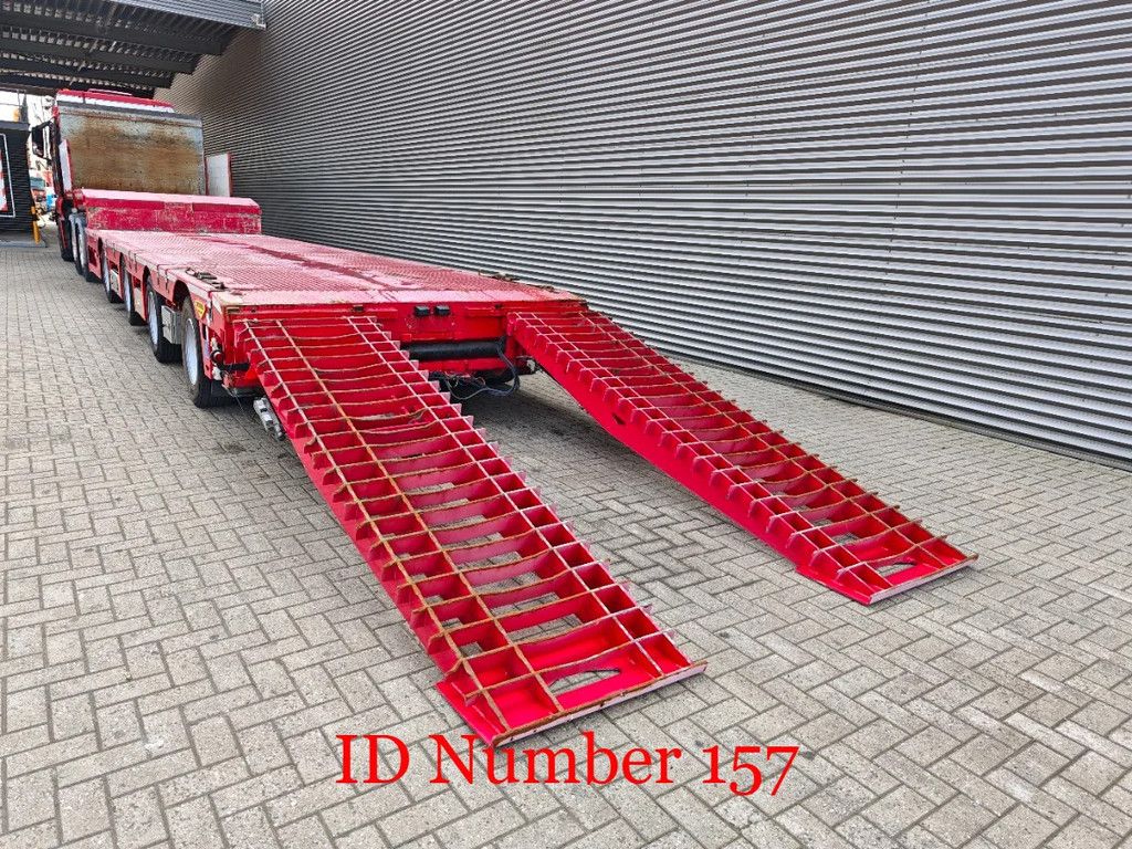 Broshuis 4 SLA-18-48 5.4 Meter extandable 12 Tons SL axles Ramps 2 Liftaxles!