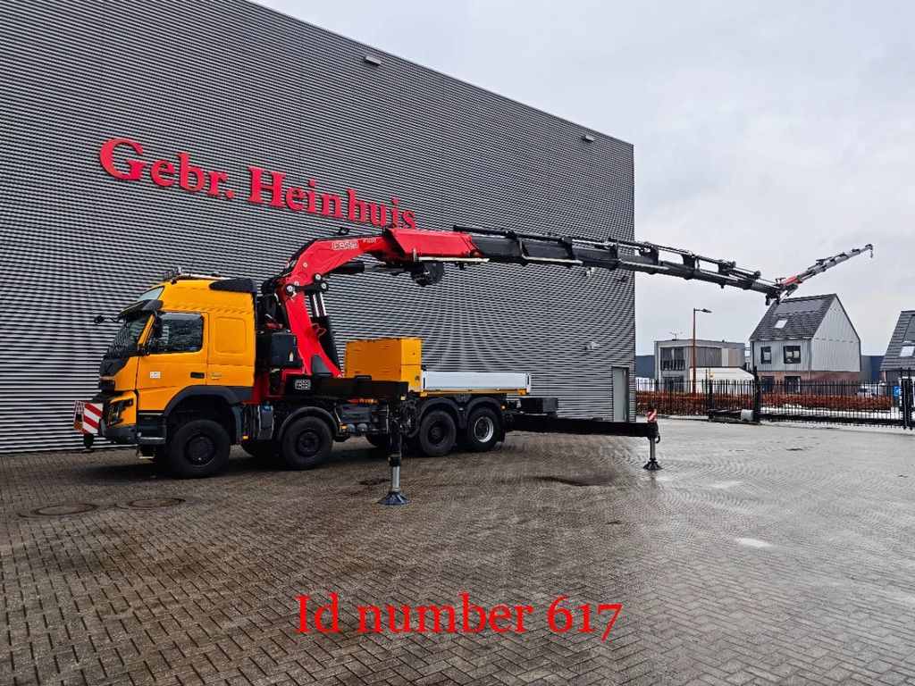 Volvo 8x6 Fassi F1650 RA.2.28 8 x Hydr. Jip 6 x Hydr. Winch Frontabstutzung!