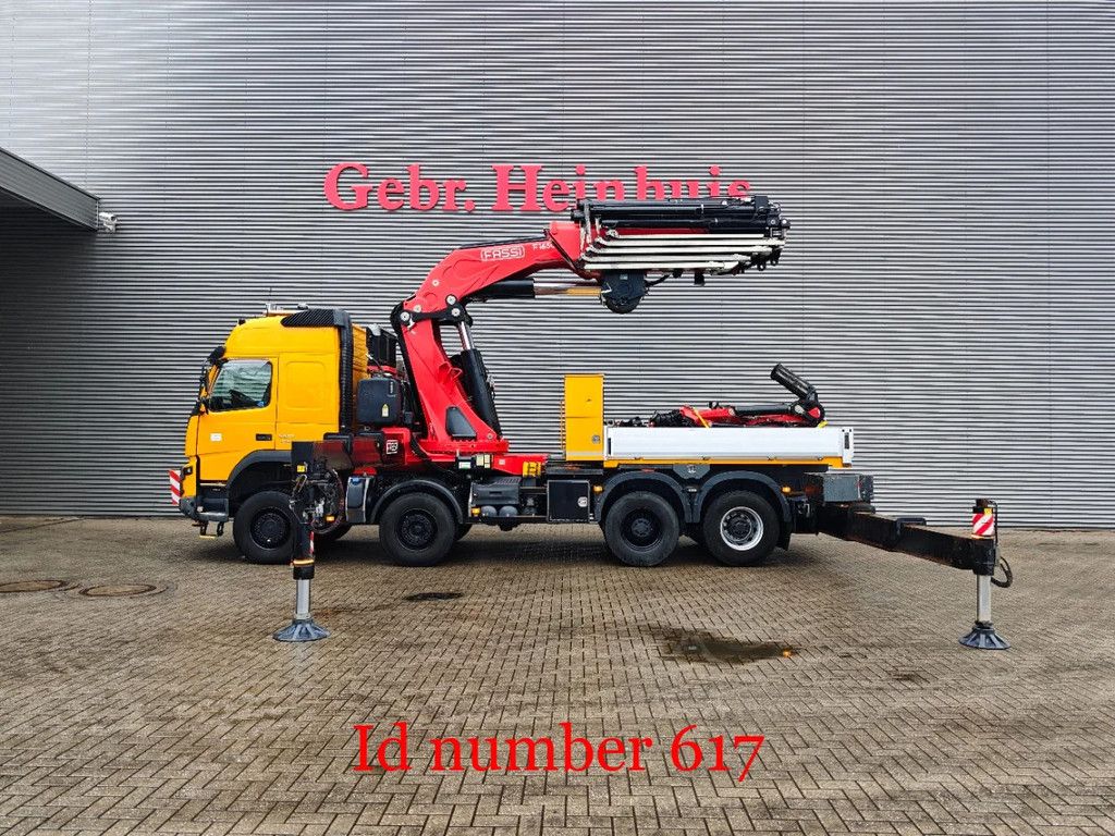 Volvo 8x6 Fassi F1650 RA.2.28 8 x Hydr. Jip 6 x Hydr. Winch Frontabstutzung!
