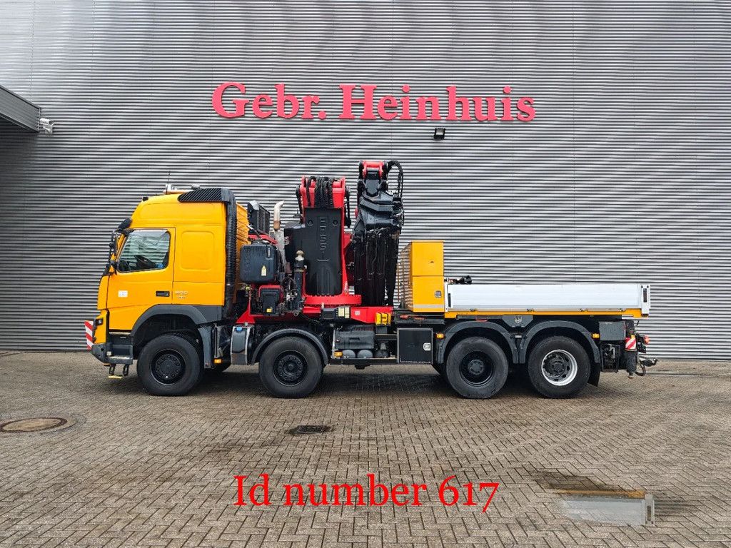 Volvo 8x6 Fassi F1650 RA.2.28 8 x Hydr. Jip 6 x Hydr. Winch Frontabstutzung!