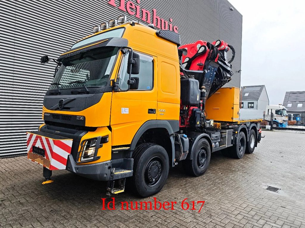 Volvo 8x6 Fassi F1650 RA.2.28 8 x Hydr. Jip 6 x Hydr. Winch Frontabstutzung!
