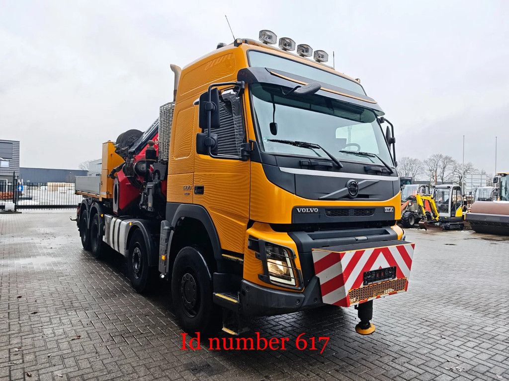 Volvo 8x6 Fassi F1650 RA.2.28 8 x Hydr. Jip 6 x Hydr. Winch Frontabstutzung!