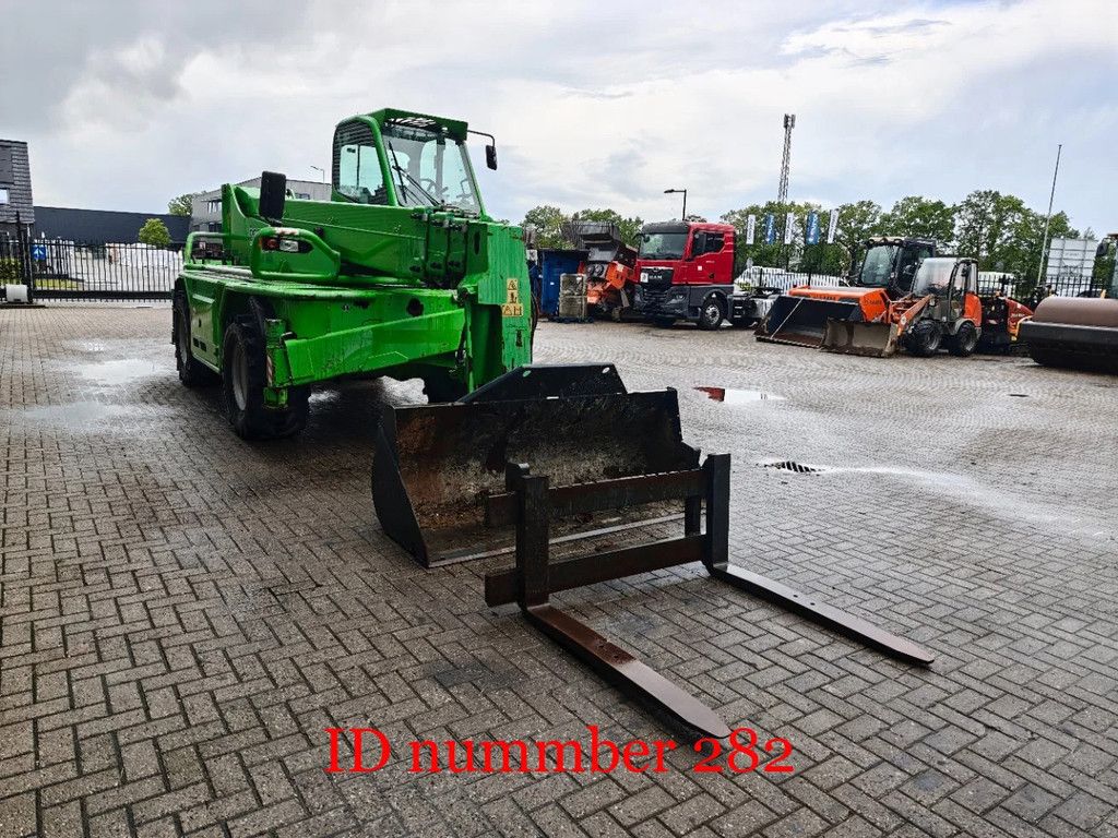 Merlo Roto 45.21 MCSS Radio Remote Bucket + Forks!