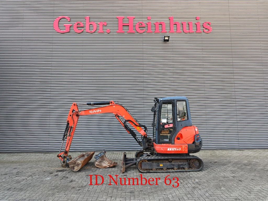 Kubota KX 121-3 2 Buckets 2 Pieces!