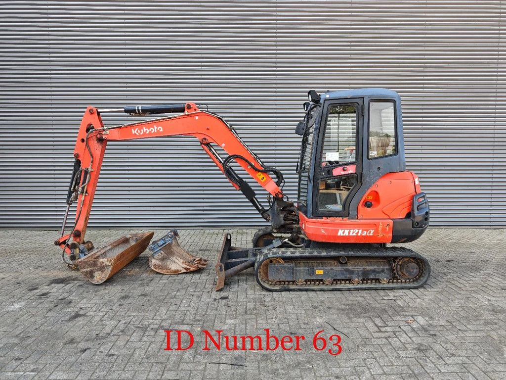 Kubota KX 121-3 2 Buckets 2 Pieces!