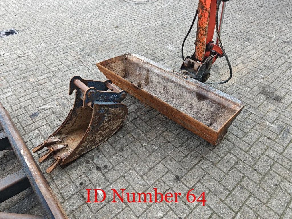Kubota KX 121-3 2 Buckets 2 Pieces!