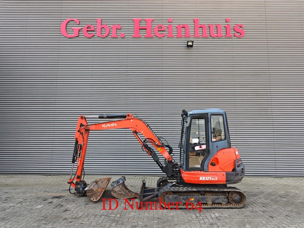 Kubota KX 121-3 2 Buckets 2 Pieces!