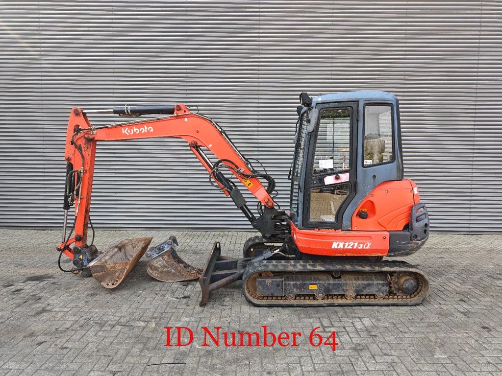 Kubota KX 121-3 2 Buckets 2 Pieces!