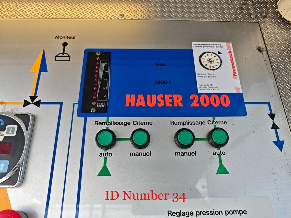 Scania P124C 420 4x4 Hauser 2000 Winde Wasserwerfer Lichtmast!