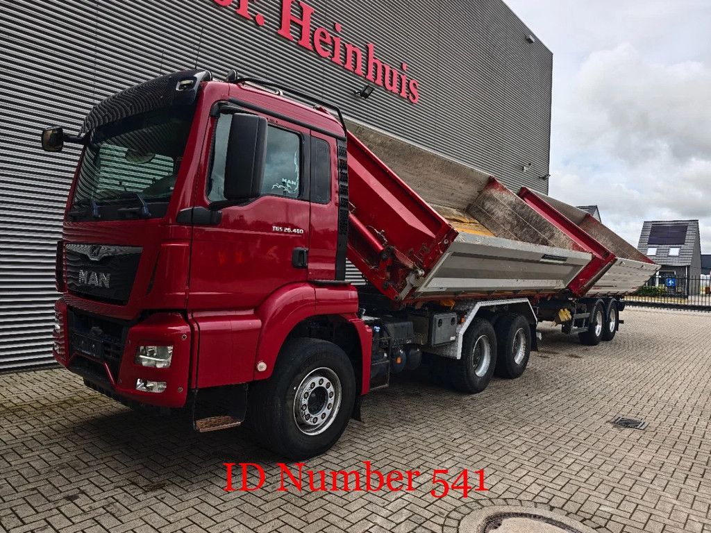 MAN TGS 26.460 6x4 + Schwarzmuller Z2