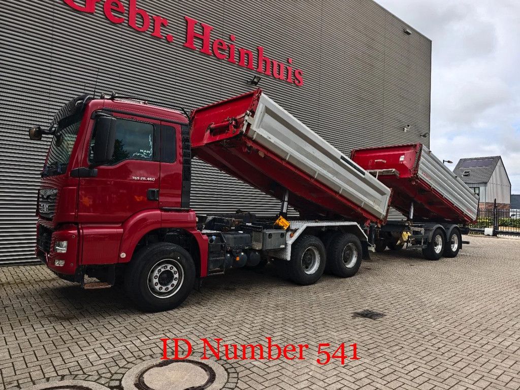 MAN TGS 26.460 6x4 + Schwarzmuller Z2