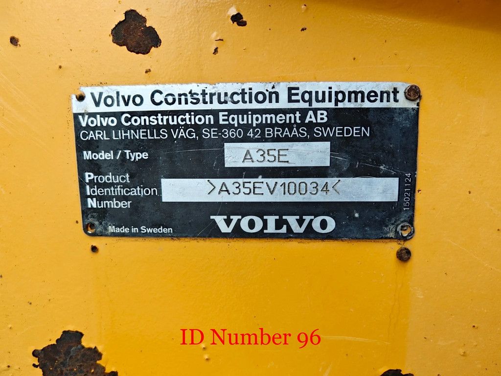 Volvo A35E 6x6