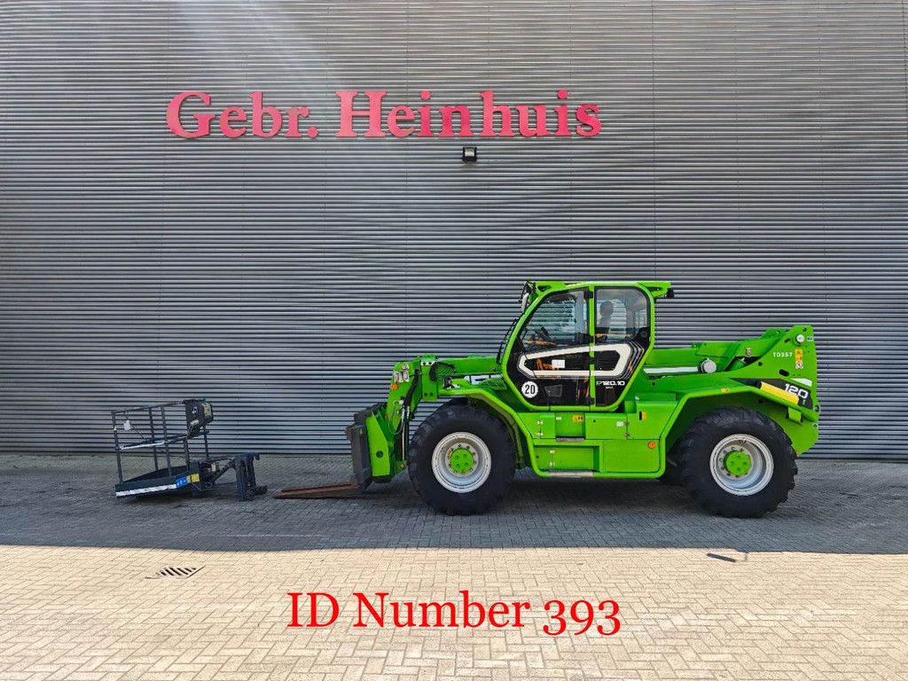 Merlo P120.10 HM Forks + Basket 750 Hours!