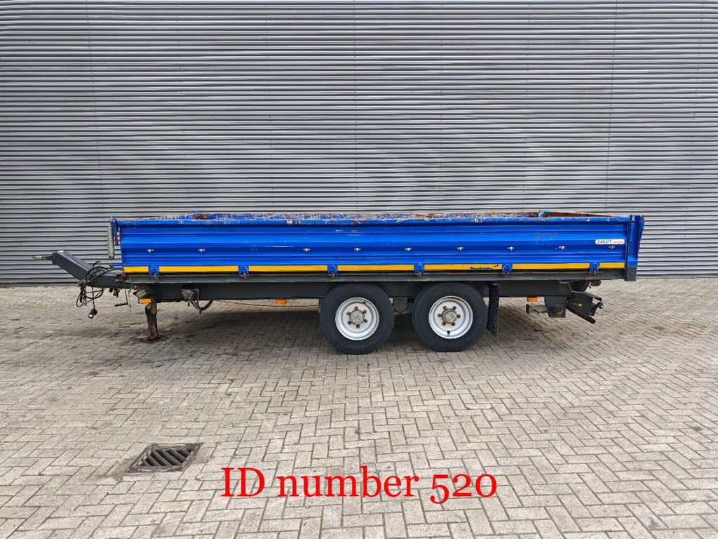 Zandt Cargo TAT-K110 3 seitenkipper Including Ramps!