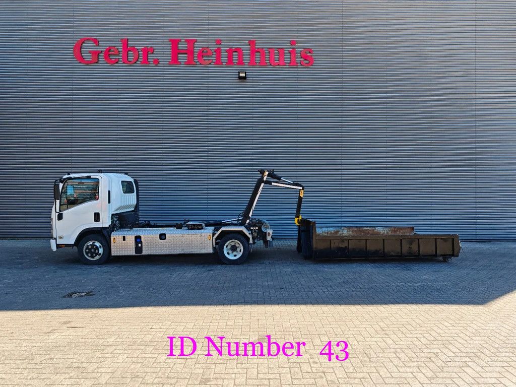 Isuzu NPR 75 4x2 Hyvalift Hooklift!