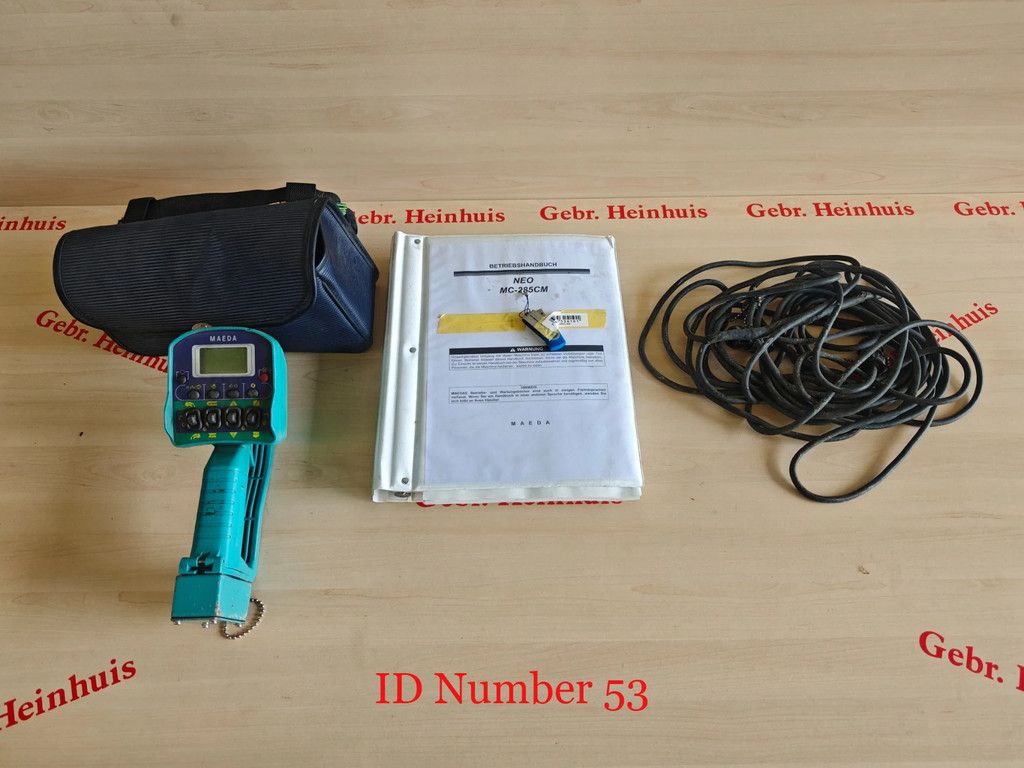 Maeda MC 285 C RMEH Diesel + Electric Remote Control!